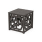 POLYWOOD Chinoiserie Umbrella Stand Accent Table — Vintage Coffee