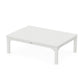 POLYWOOD Chinoiserie Coffee Table — Vintage White