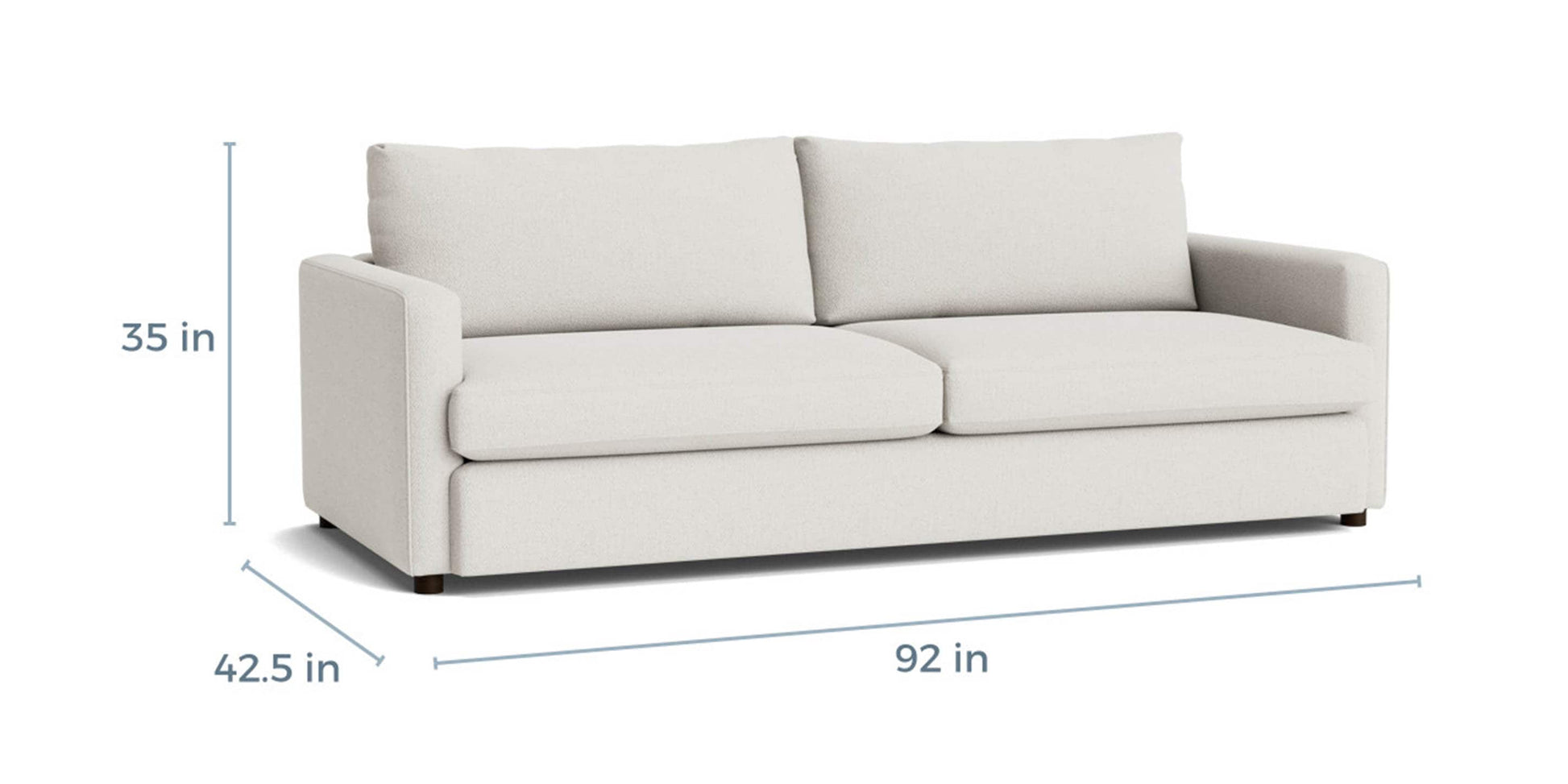 Bassett Allure Track Arm Sofa — Bassett manufacturer gallery — Allure Sofa image number 1