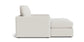 Bassett Allure Track Two Arm Chaise — Bassett manufacturer gallery — Two Arm Chaise image number 2