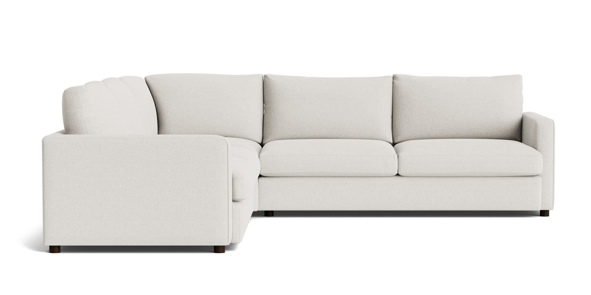 Bassett Allure Track Arm L-Shaped Sectional — Bassett manufacturer gallery — Large L-Shaped Sectional image number 3