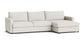 Bassett Allure Track Arm Chaise Sectional — Bassett manufacturer gallery — Right Chaise Sectional image number 5
