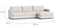 Bassett Allure Track Arm Chaise Sectional — Bassett manufacturer gallery — Right Chaise Sectional image number 4