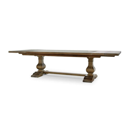 Bramble Trestle Extension Table 96 - 120'' in Straw Wash