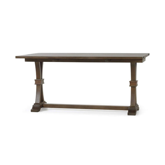 Bramble Archer Folding Top Sofa Table in Straw Wash