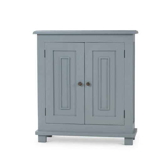 Bramble Osborn Narrow 2 Door Cabinet in Ocean Blue