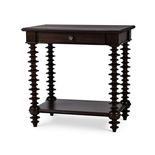 Bramble Milano Side Table in Walnut