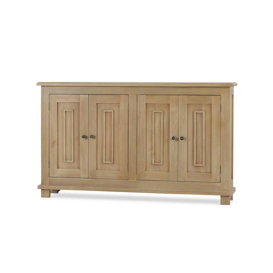 Bramble Osborne Narrow 4 Door Sideboard in Fruitwood
