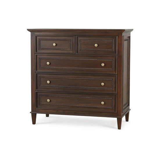 Bramble Vivienne 5 Drawer Dresser in Walnut