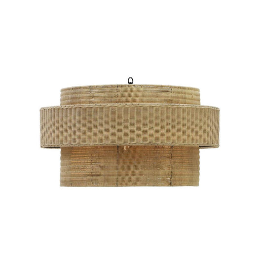 Bramble Nantucket Rattan Pendant in Sandbar