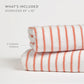 100% Cotton Stripe Cabana Towels