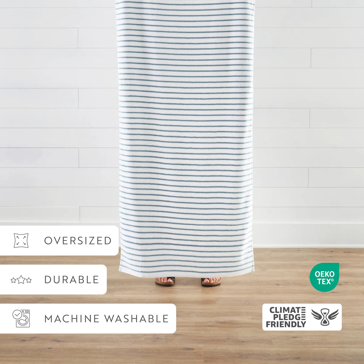 100% Cotton Stripe Cabana Towels