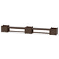POLYWOOD 60" Vineyard Straight Double Planter Bench Set - Large — Kona