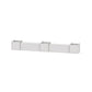 POLYWOOD 48" Nautical Straight Double Planter Storage Bench Set- Large — Vintage White