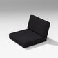 POLYWOOD Latitude Modular Seat/Back Cushions — Midnight Linen