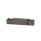 POLYWOOD 48" Nautical Straight Planter Storage Bench Set — Driftwood