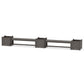 POLYWOOD 60" Country Living Straight Double Planter Bench Set - Large — Driftwood