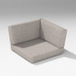 POLYWOOD Latitude Corner Seat Cushion — Weathered Tweed