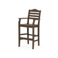 POLYWOOD Savannah Bar Arm Chair — Kona