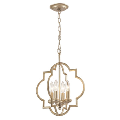 CHANDETTE 14'' WIDE 4-LIGHT CHANDELIER  -  FREE SHIPPING !!!