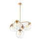 COLLECTIVE 28'' WIDE 5-LIGHT CHANDELIER  -  FREE SHIPPING !!!