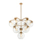 COLLECTIVE 36'' WIDE 10-LIGHT CHANDELIER  -  FREE SHIPPING !!!