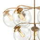 COLLECTIVE 36'' WIDE 10-LIGHT CHANDELIER  -  FREE SHIPPING !!!