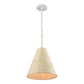 ABACA 12'' WIDE 1-LIGHT PENDANT  -  FREE SHIPPING !!!
