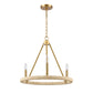 ABACA 20'' WIDE 3-LIGHT CHANDELIER - FREE SHIPPING !!!