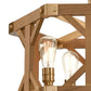 STRUCTURE 23'' WIDE 4-LIGHT CHANDELIER - FREE SHIPPING !!!