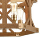 STRUCTURE 23'' WIDE 4-LIGHT CHANDELIER - FREE SHIPPING !!!
