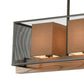 CROSSBEAM 57'' WIDE 5-LIGHT LINEAR CHANDELIER - FREE SHIPPING !!!