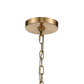 WOODEN BARREL 25'' WIDE 6-LIGHT CHANDELIER - FREE SHIPPING !!!