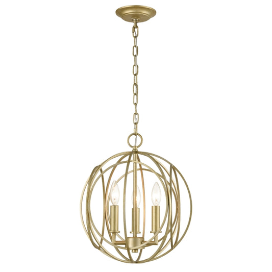 LOUGHTON 14'' WIDE 3-LIGHT CHANDELIER - FREE SHIPPING !!!