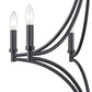 SPANISH VILLA 26'' WIDE 6-LIGHT CHANDELIER - FREE SHIPPING !!!