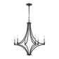 SPANISH VILLA 26'' WIDE 6-LIGHT CHANDELIER - FREE SHIPPING !!!