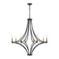 SPANISH VILLA 36'' WIDE 8-LIGHT CHANDELIER - FREE SHIPPING !!!