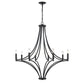 SPANISH VILLA 36'' WIDE 8-LIGHT CHANDELIER - FREE SHIPPING !!!