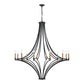SPANISH VILLA 48'' WIDE 12-LIGHT CHANDELIER - FREE SHIPPING !!!