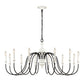 VAL DE LOIRE 48'' WIDE 12-LIGHT CHANDELIER - FREE SHIPPING !!!