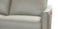 Bassett Club Level Everett Leather Modular Reclining Sofa — Bassett manufacturer gallery — Everett Light Grey / Yes — 3pc Sofa