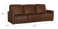 Bassett Club Level Everett Leather Modular Reclining Sofa — Bassett manufacturer gallery — 3pc Sofa image number 4
