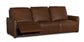 Bassett Club Level Everett Leather Modular Reclining Sofa — Bassett manufacturer gallery — 3pc Sofa image number 7