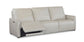 Bassett Club Level Everett Leather Modular Reclining Sofa — Bassett manufacturer gallery — Everett Light Grey / Yes — 3pc Sofa
