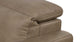 Bassett Club Level Caswell Leather Power Reclining Modular Sofa — Bassett manufacturer gallery — Caswell Goodland Mushroom — 4 pc Sofa