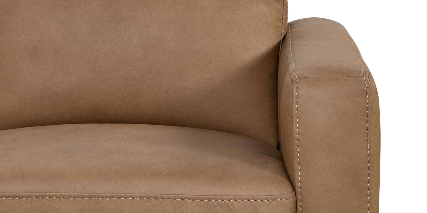 Bassett Club Level Caswell Leather Power Reclining Modular Sofa — Bassett manufacturer gallery — 4 pc Sofa image number 6