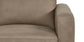 Bassett Club Level Caswell Leather Power Reclining Modular Sofa — Bassett manufacturer gallery — Caswell Goodland Mushroom — 4 pc Sofa