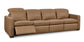 Bassett Club Level Caswell Leather Power Reclining Modular Sofa — Bassett manufacturer gallery — 4 pc Sofa image number 2