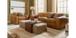 Bassett Club Level Wesley Leather Power Reclining Sofa — Bassett manufacturer gallery — Sofa w/ Powerr image number 1