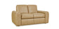 Bassett Club Level Sonny Leather Power Reclining Loveseat — Bassett manufacturer gallery — Sonny Fawn — Loveseat w/ Power